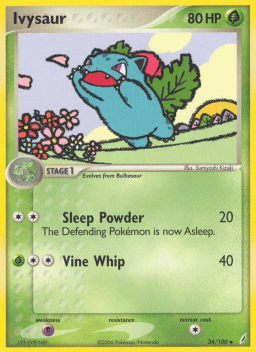 Ivysaur (34/100) [EX: Crystal Guardians] - for just $7.05! 