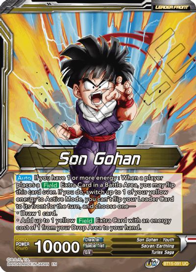 Son Gohan // Great Ape Son Gohan, Saiyan Impulse (BT15-091) [Saiyan Showdown] - for just $0.10! 