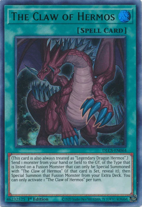 The Claw of Hermos (Green) [DLCS-EN064] Ultra Rare - for just $0.35! 
