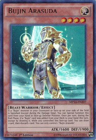 Bujin Arasuda [MP14-EN207] Ultra Rare - for just $0.35! 