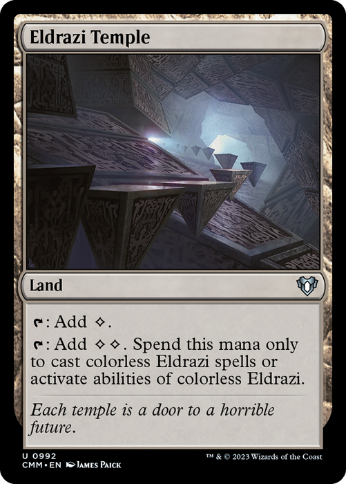 Eldrazi Temple (CMM-992) - Commander Masters - for just $1.15! 