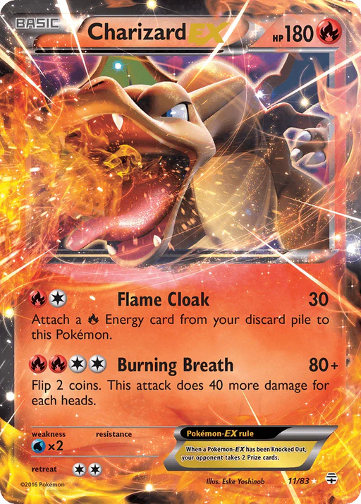 Charizard EX (11/83) [XY: Generations] - for just $9.65! 