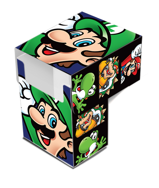 Ultra PRO: Deck Box - Full-View (Super Mario - Luigi) - for just $0! 