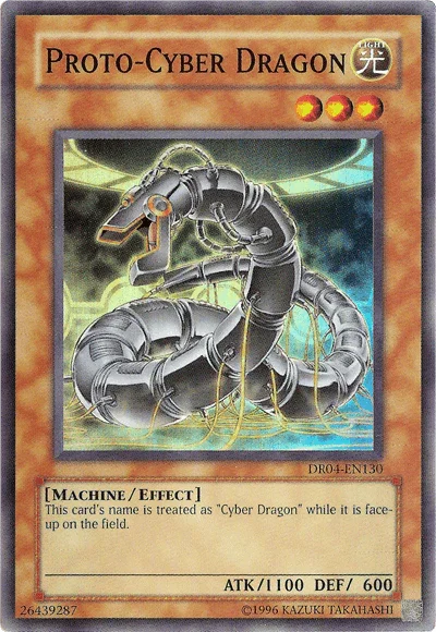 Proto-Cyber Dragon [DR04-EN130] Super Rare - for just $9.40! 