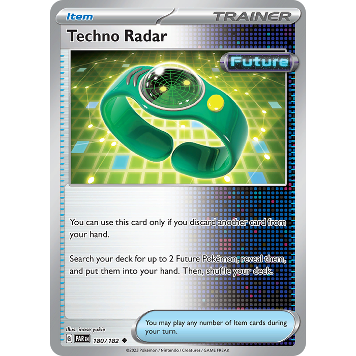 Techno Radar (180/182) [Scarlet & Violet: Paradox Rift] - Just $0.05! Shop now at Retro Gaming of Denver