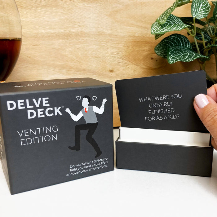Delve Deck Conversation Cards - Venting Edition - for just $27.99! 