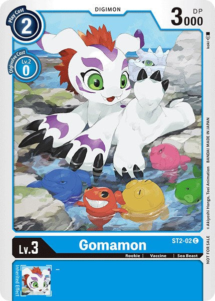 Gomamon [ST2-02] (Official Tournament Pack Vol.3) [Starter Deck: Cocytus Blue Promos] - Just $0.09! Shop now at Retro Gaming of Denver