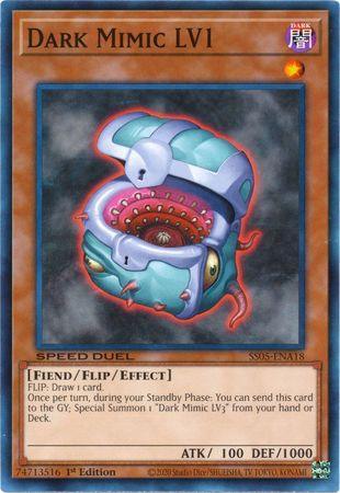 Dark Mimic LV1 [SS05-ENA18] Common - for just $0.50! 