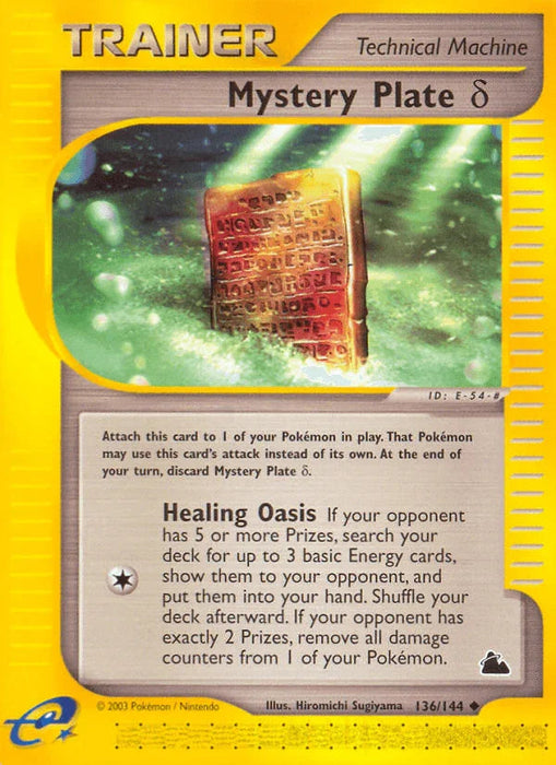 Mystery Plate Delta (136/144) [Skyridge] - for just $1.85! 