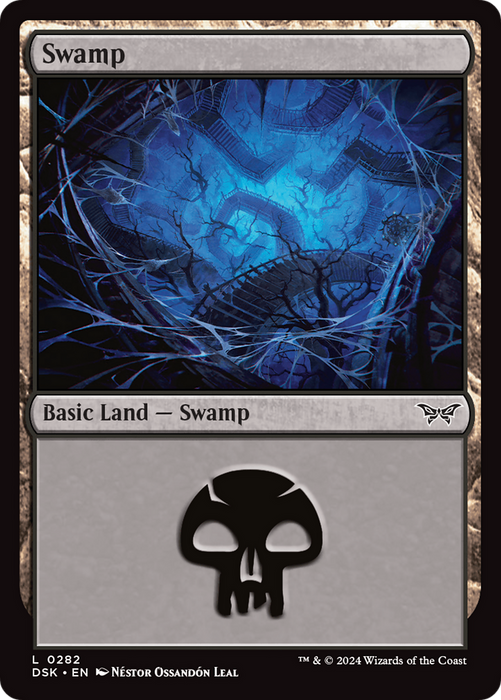 Swamp (DSK-282) - Duskmourn: House of Horror Foil - for just $0.06! 