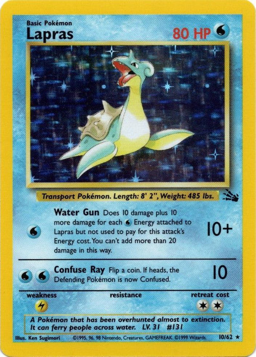 Lapras (10/62) [Fossil Unlimited] - for just $8.25! 