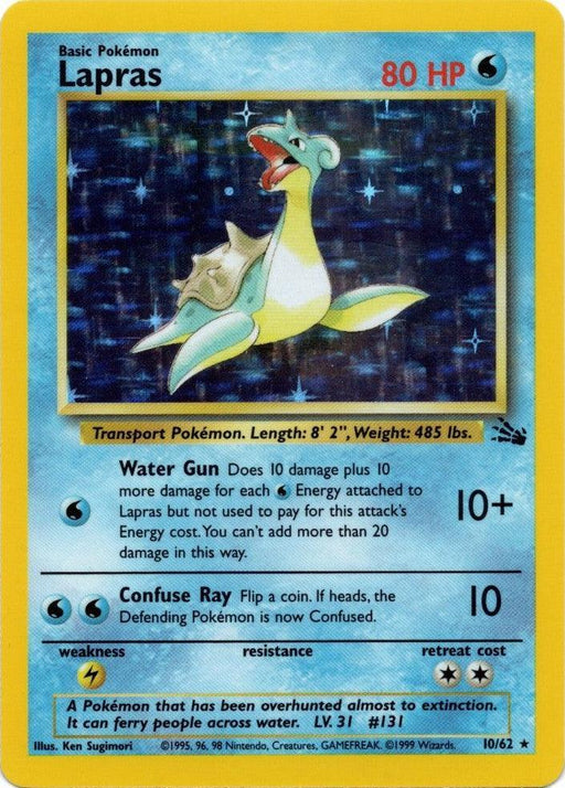 Lapras (10/62) [Fossil Unlimited] - for just $8.60! 
