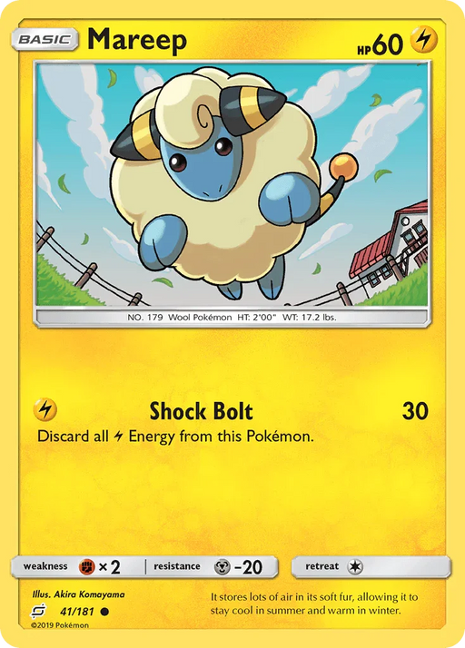 Mareep (41/181) [Sun & Moon: Team Up] - for just $0.15! 