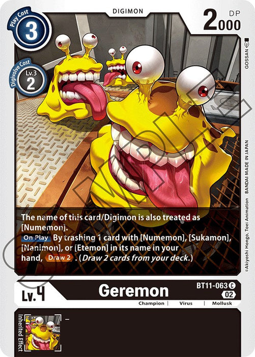 Geremon [BT11-063] [Dimensional Phase] - Just $0.09! Shop now at Retro Gaming of Denver