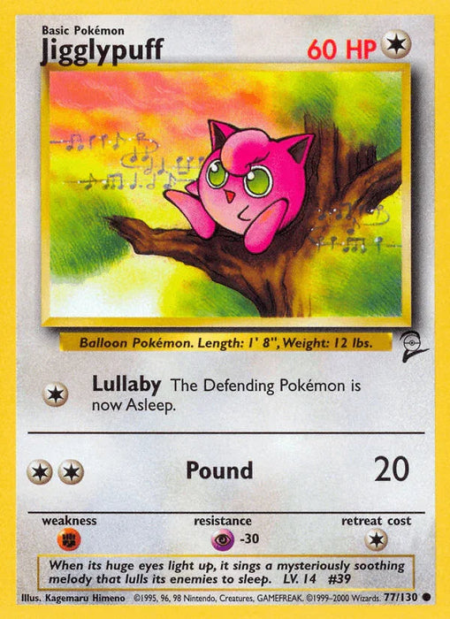 Jigglypuff (77/130) [Base Set 2] - for just $0.35! 