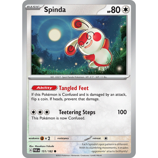 Spinda (151/182) [Scarlet & Violet: Paradox Rift] - Just $0.04! Shop now at Retro Gaming of Denver