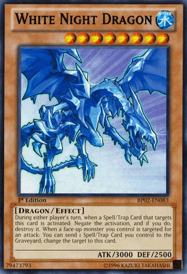 White Night Dragon [BP02-EN083] Mosaic Rare - for just $0.20! 
