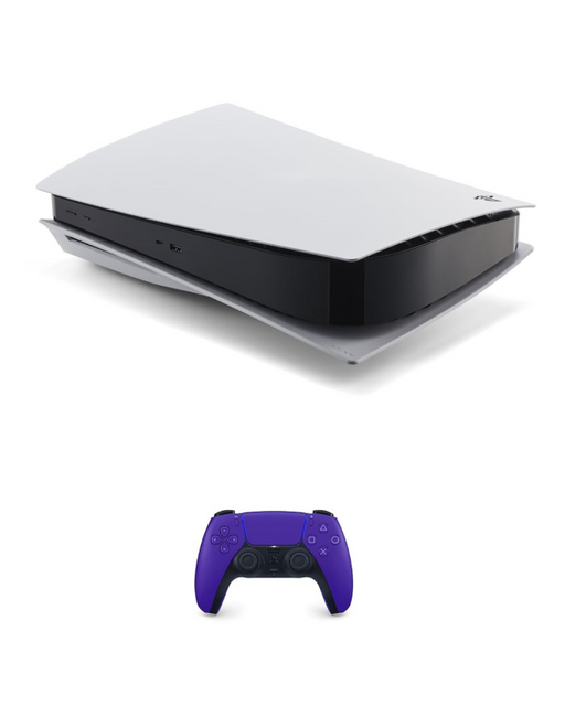 Playstation 5 Console (PS5) [Disc Edition][Original Purple Controller] – Good Condition - for just $399.99! 