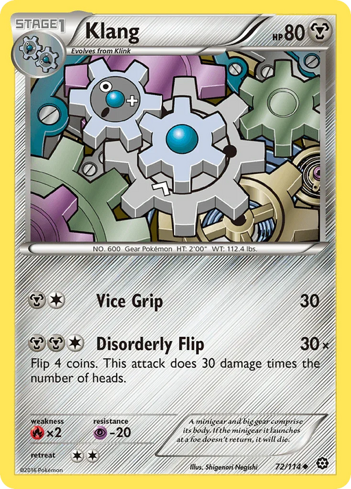 Klang (72/114) [XY: Steam Siege] - for just $0.10! 