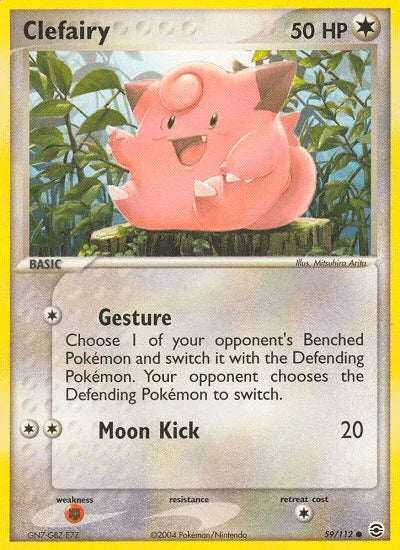 Clefairy (59/112) [EX: FireRed & LeafGreen] - for just $0.65! 