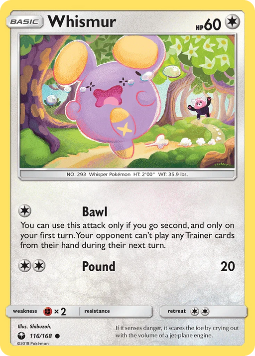 Whismur (116/168) [Sun & Moon: Celestial Storm] - for just $0.15! 