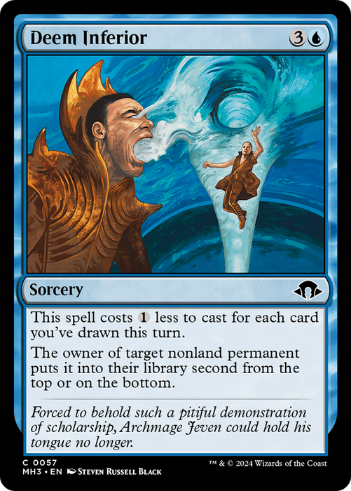 Deem Inferior (MH3-057) - Modern Horizons 3 - for just $0.05! 