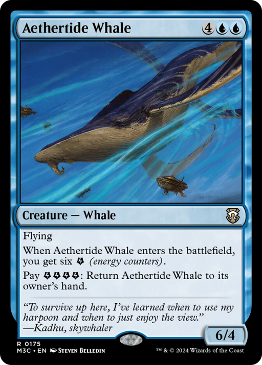 Aethertide Whale [Modern Horizons 3 Commander] - Just $0.03! Shop now at Retro Gaming of Denver