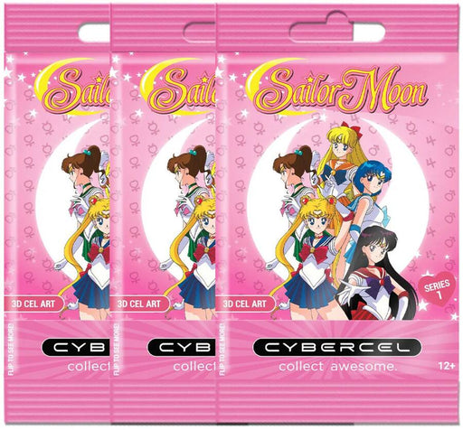 CyberCel - Sailor Moon - Series 1 - Foil Bag 3 Card Pack - for just $5.99! 