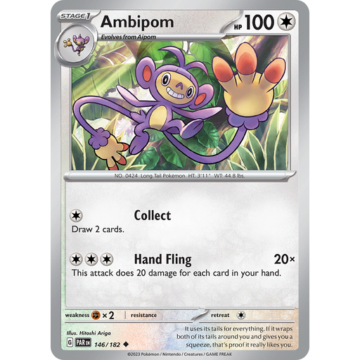 Ambipom (146/182) [Scarlet & Violet: Paradox Rift] - Just $0.04! Shop now at Retro Gaming of Denver