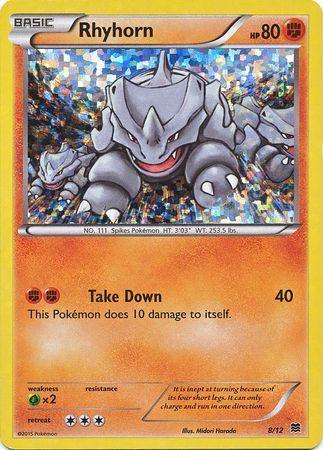 Rhyhorn (8/12) [McDonald's Promos: 2015 Collection] - for just $2.80! 