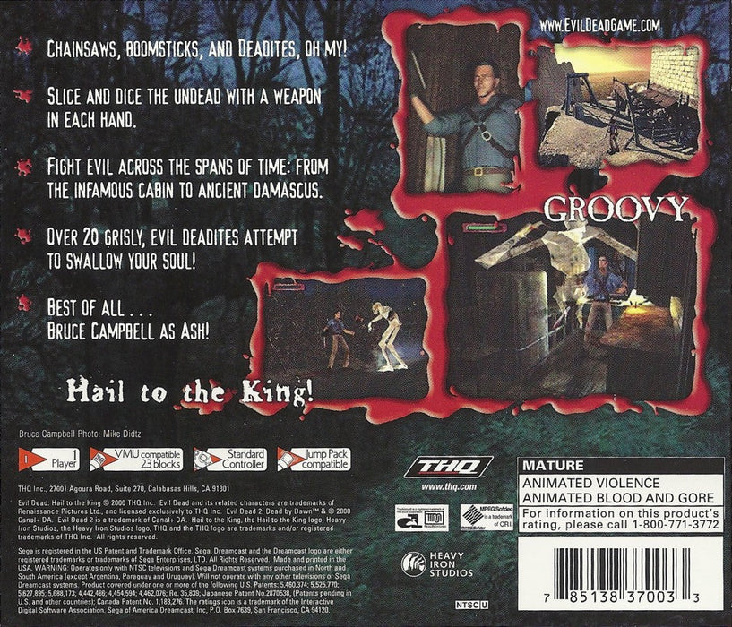 Evil Dead Hail to the King – Sega Dreamcast (DC) - for just $0! 