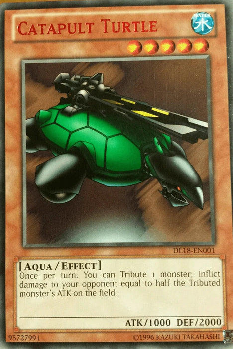 Catapult Turtle (Red) [DL18-EN001] Rare - for just $0.80! 