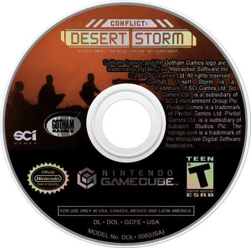 Conflict: Desert Storm – GameCube (GC) - for just $11.99! 
