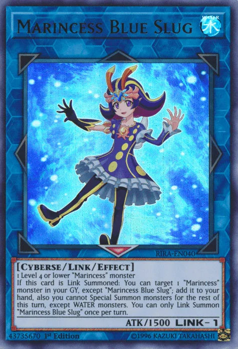 Marincess Blue Slug [RIRA-EN040] Ultra Rare - for just $0.95! 