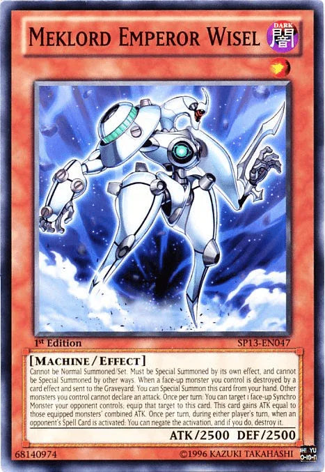 Meklord Emperor Wisel [SP13-EN047] Common - for just $0.10! 