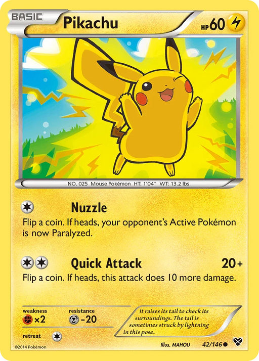 Pikachu (42/146) [XY: Base Set] - for just $1.25! 