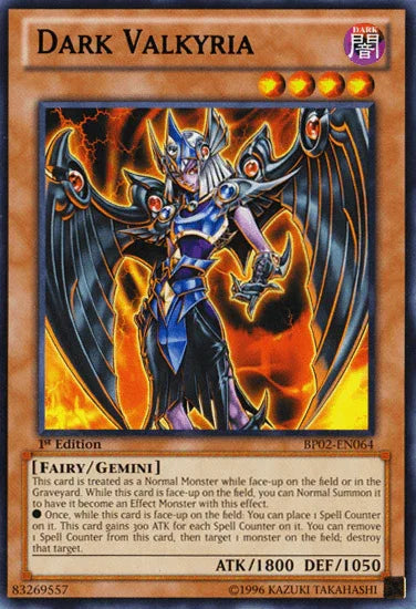 Dark Valkyria [BP02-EN064] Mosaic Rare - for just $0.30! 