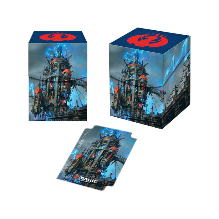 Ultra PRO: Deck Box - PRO 100+ (Guilds of Ravnica - Izzet League) - for just $0! 