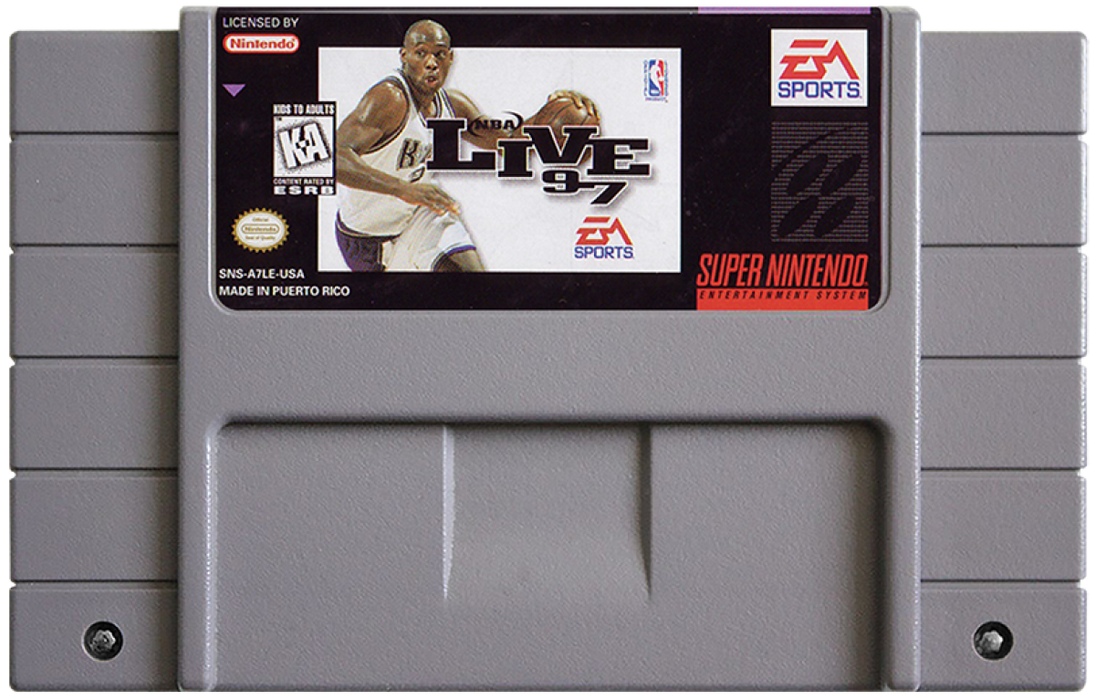 NBA Live 97 – Super Nintendo Entertainment System (SNES) - for just $5.99! 