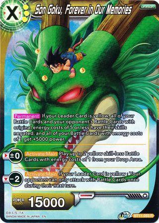 Son Goku, Forever in Our Memories (BT11-093) [Vermilion Bloodline 2nd Edition] - for just $0.20! 