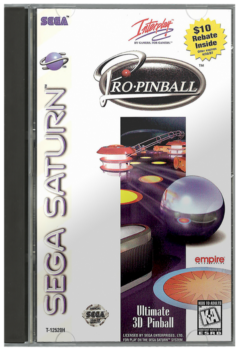 Pro Pinball – Sega Saturn (SS) - for just $13.99! 