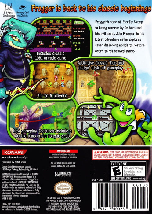 Frogger: Ancient Shadow – GameCube (GC) - for just $14.99! 