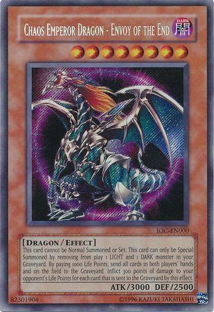 Chaos Emperor Dragon - Envoy of the End [IOC-EN000] Secret Rare - for just $0.90! 