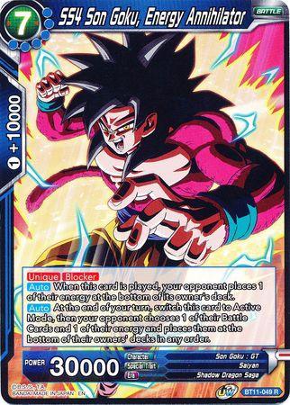 SS4 Son Goku, Energy Annihilator (BT11-049) [Vermilion Bloodline] - for just $0.10! 