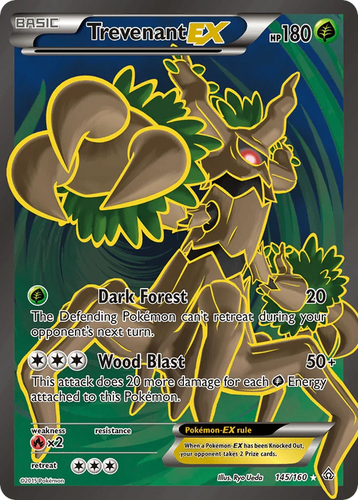 Trevenant EX (145/160) [XY: Primal Clash] - for just $8.70! 