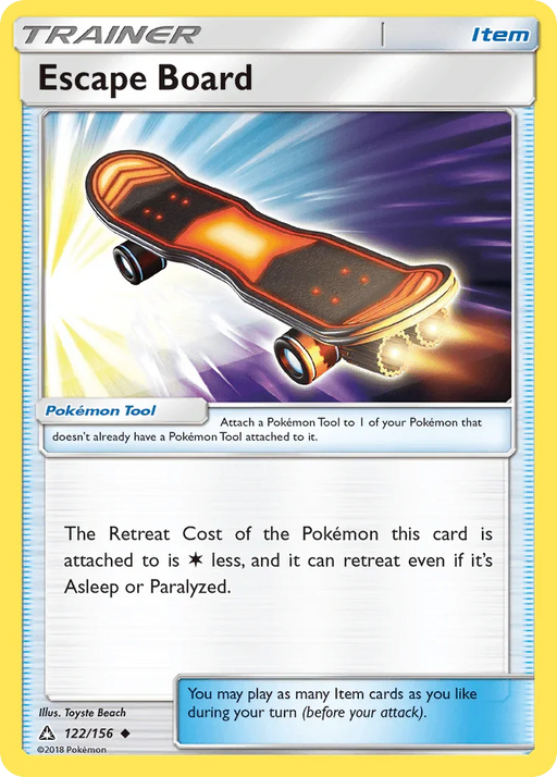 Escape Board (122/156) [Sun & Moon: Ultra Prism] - for just $0.10! 