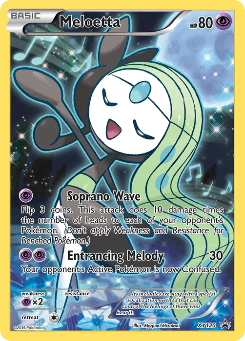 Meloetta (XY120) [XY: Black Star Promos] - for just $10.20! 