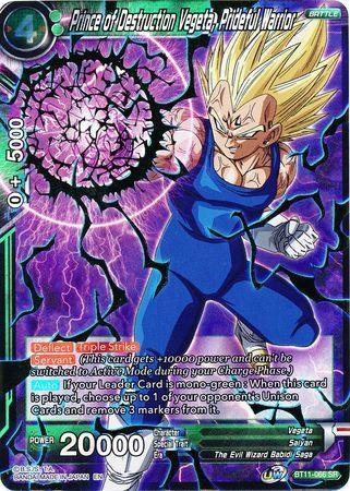 Prince of Destruction Vegeta, Prideful Warrior (BT11-066) [Vermilion Bloodline 2nd Edition] - for just $0.20! 