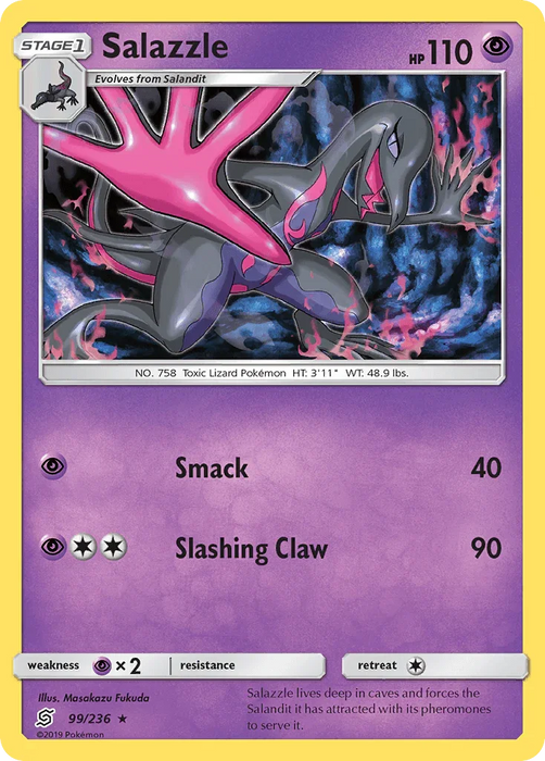 Salazzle (99/236) [Sun & Moon: Unified Minds] - for just $0.15! 