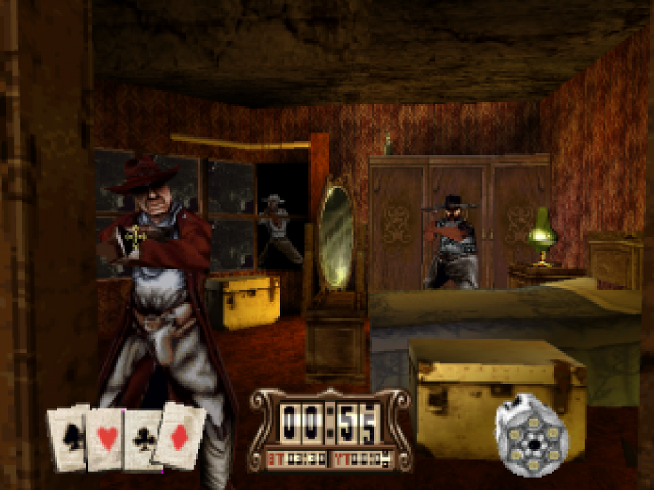 Gunfighter: The Legend of Jesse James – PlayStation 1 (PS1) - for just $0! 